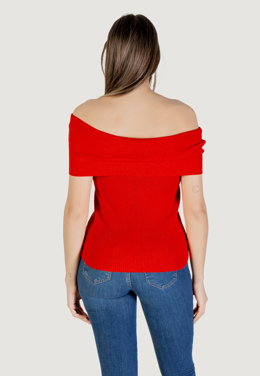 Maglia in filo manica corta Only Onlelectra Life Ss Off Shoulder Knt