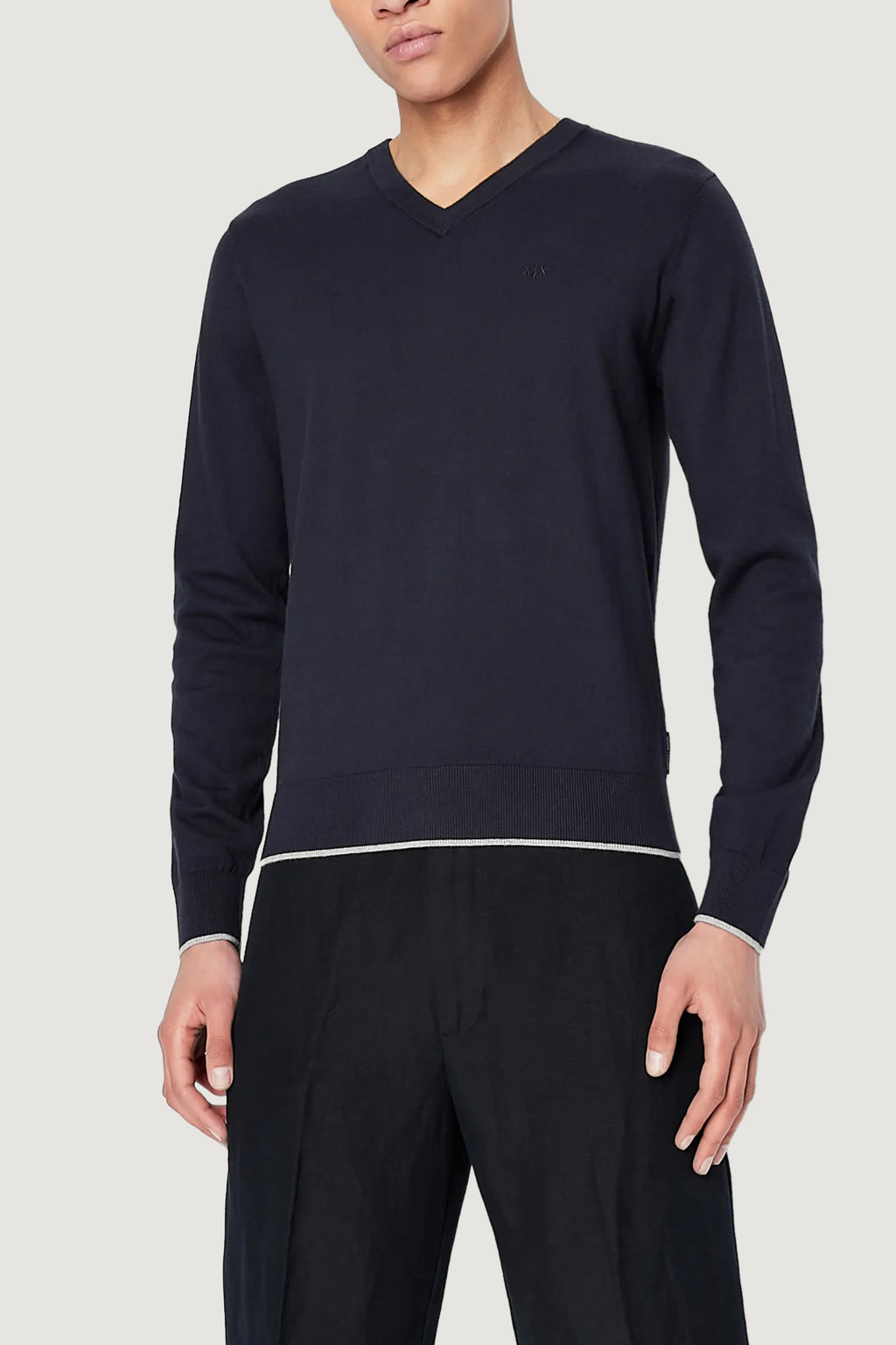 Maglia Armani Exchange TINTA UNITA SCOLLO V