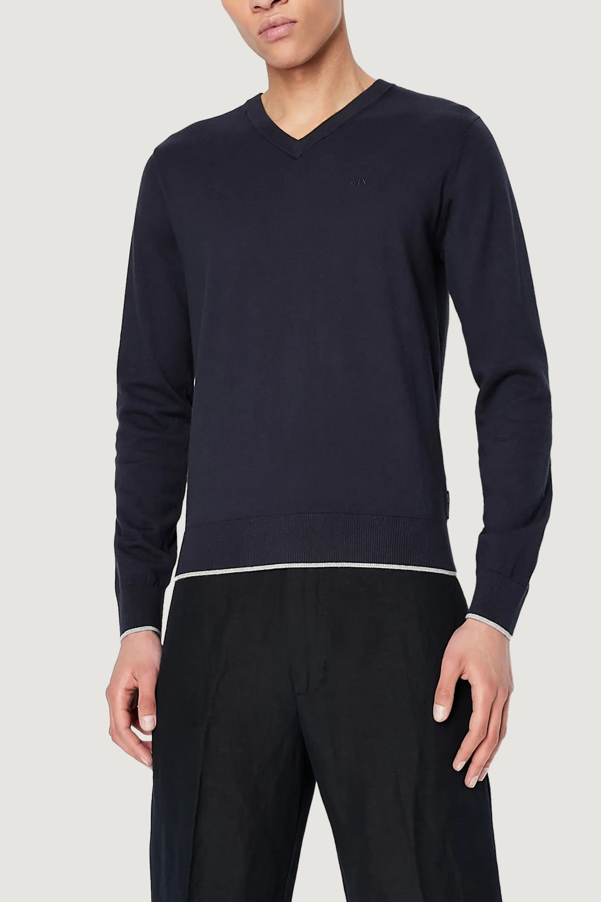 Maglia Armani Exchange TINTA UNITA SCOLLO V