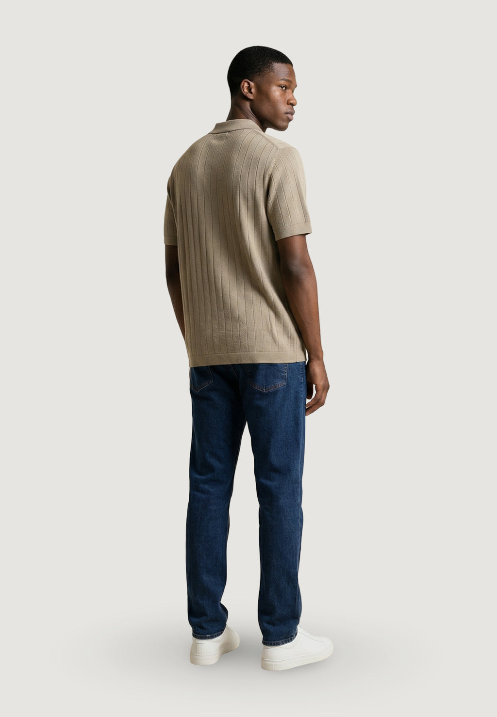Short-sleeved yarn jersey Armani Exchange KNIT POLO