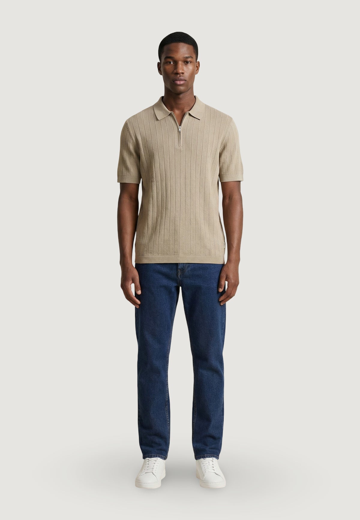 Short-sleeved yarn jersey Armani Exchange KNIT POLO