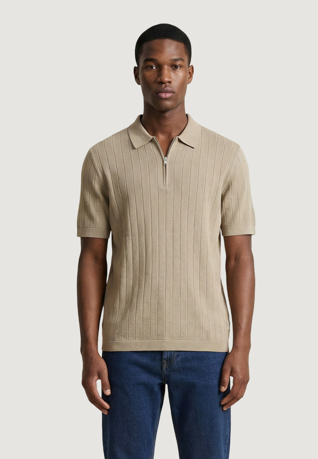 Short-sleeved yarn jersey Armani Exchange KNIT POLO