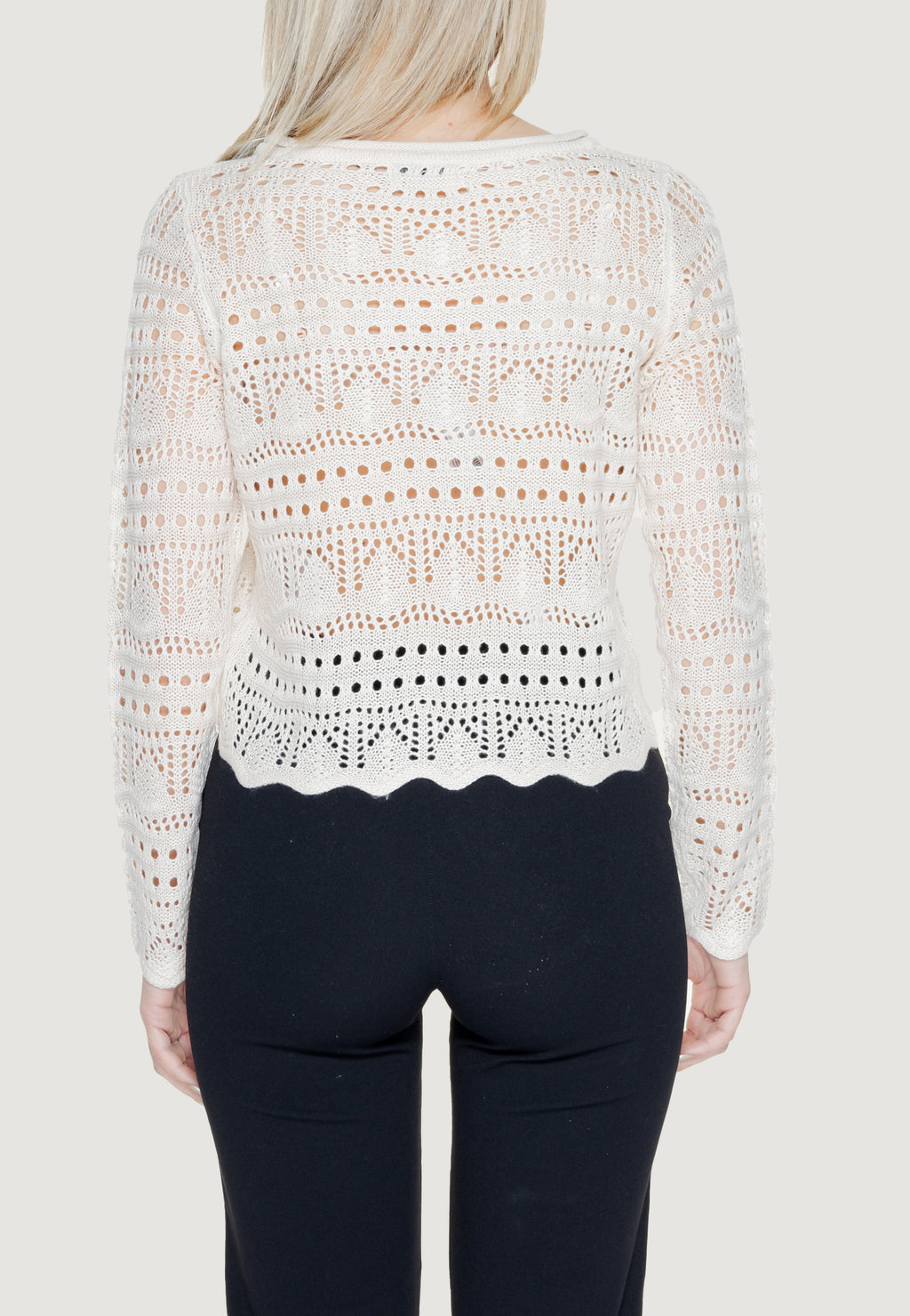 Maglia Jacqueline de Yong JDYSUN LAY L/S BOATNECK KNT NOOS