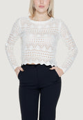 Maglia Jacqueline de Yong JDYSUN LAY L/S BOATNECK KNT NOOS