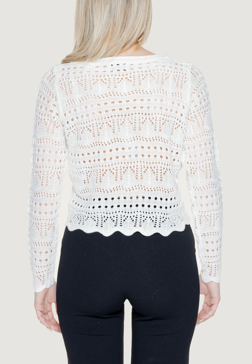 Maglia Jacqueline de Yong JDYSUN LAY L/S BOATNECK KNT NOOS