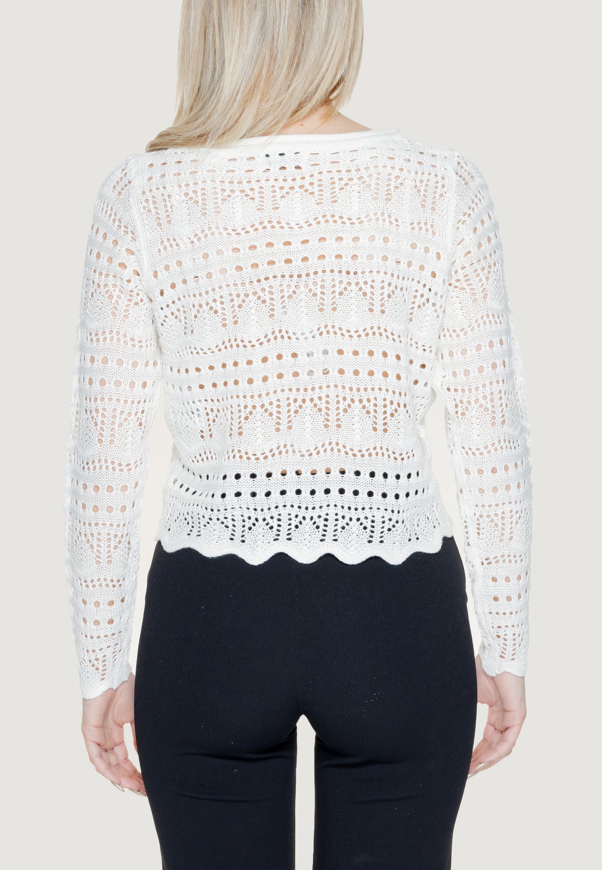 Maglia Jacqueline de Yong JDYSUN LAY L/S BOATNECK KNT NOOS