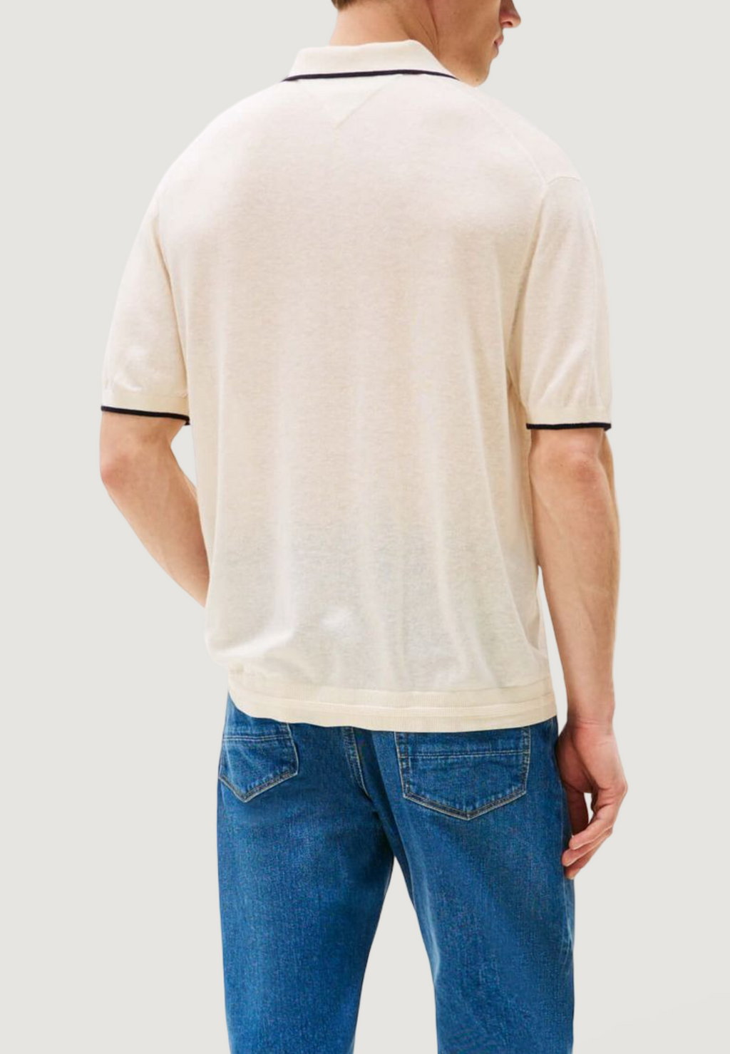 Maglia Tommy Hilfiger TENCEL LINEN KNITTED