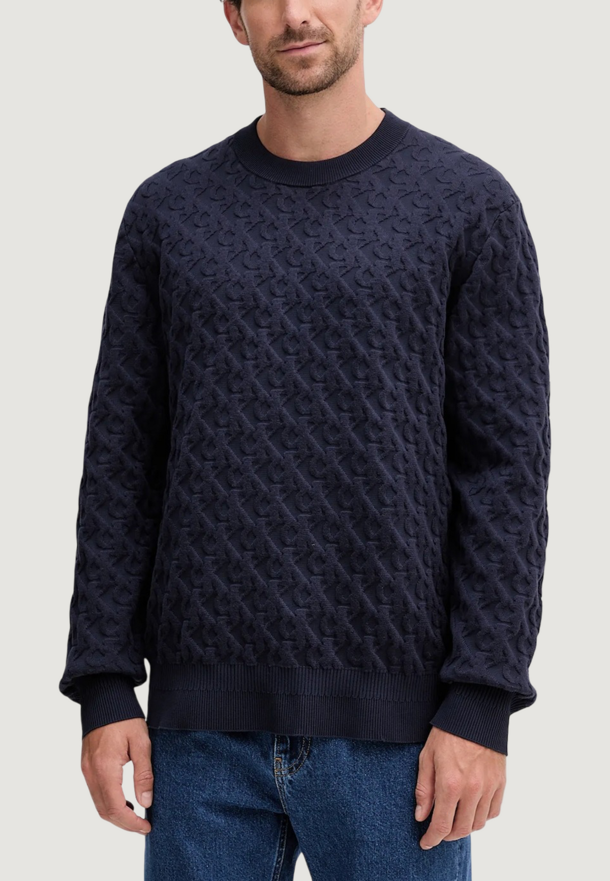 Maglione Calvin Klein Jeans A - REL  AOP SWT