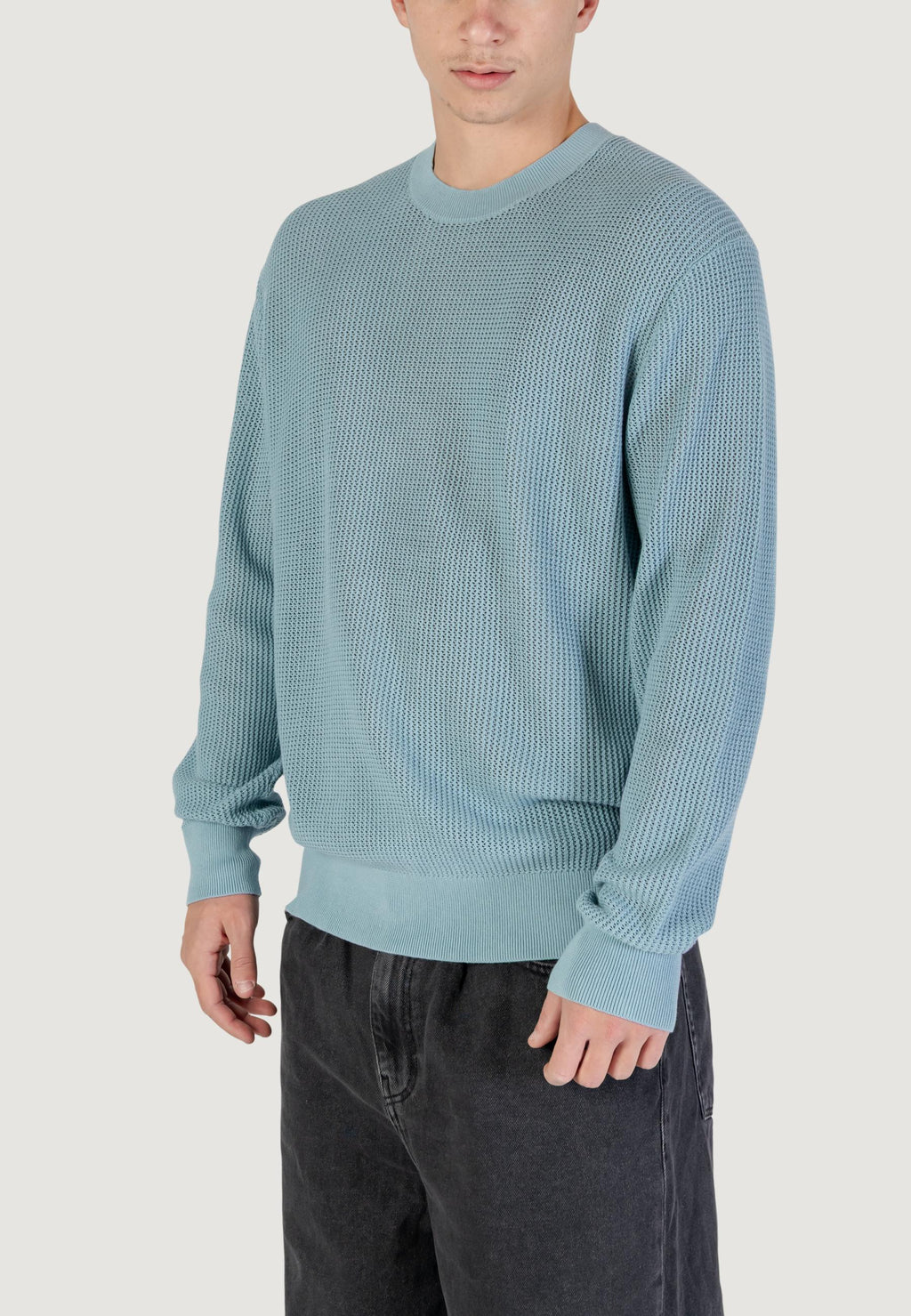 Pullover Calvin Klein Jeans LS COTTON MESH CREW