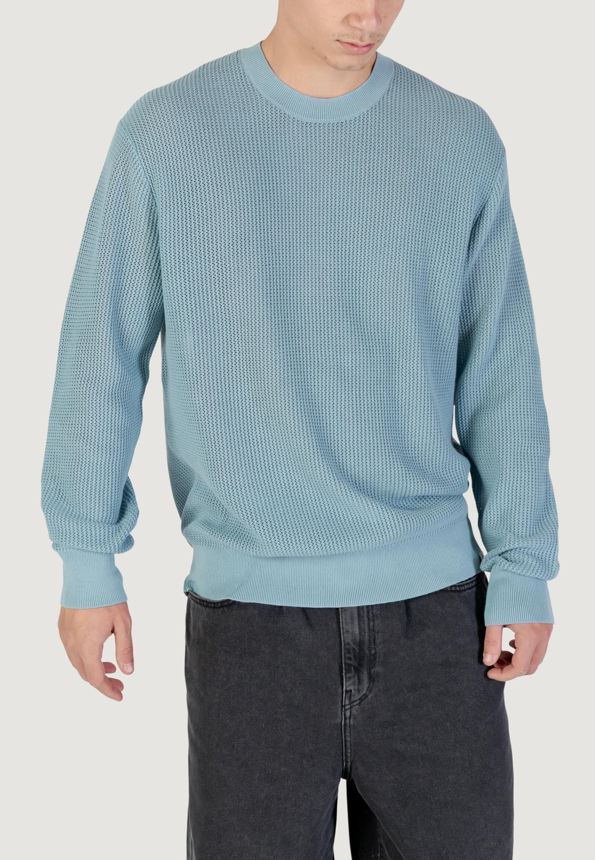 Pullover Calvin Klein Jeans LS COTTON MESH CREW