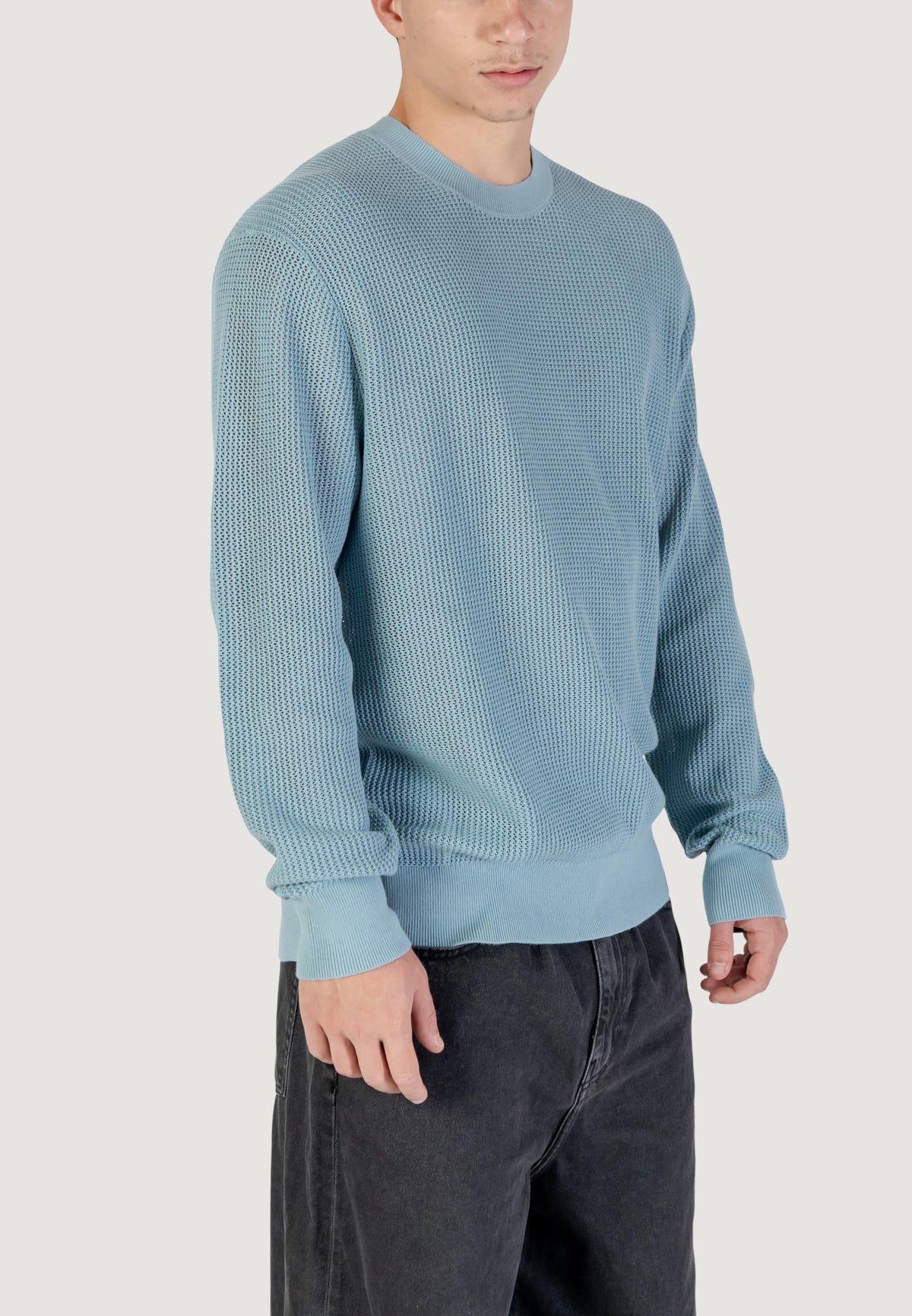 Pullover Calvin Klein Jeans LS COTTON MESH CREW
