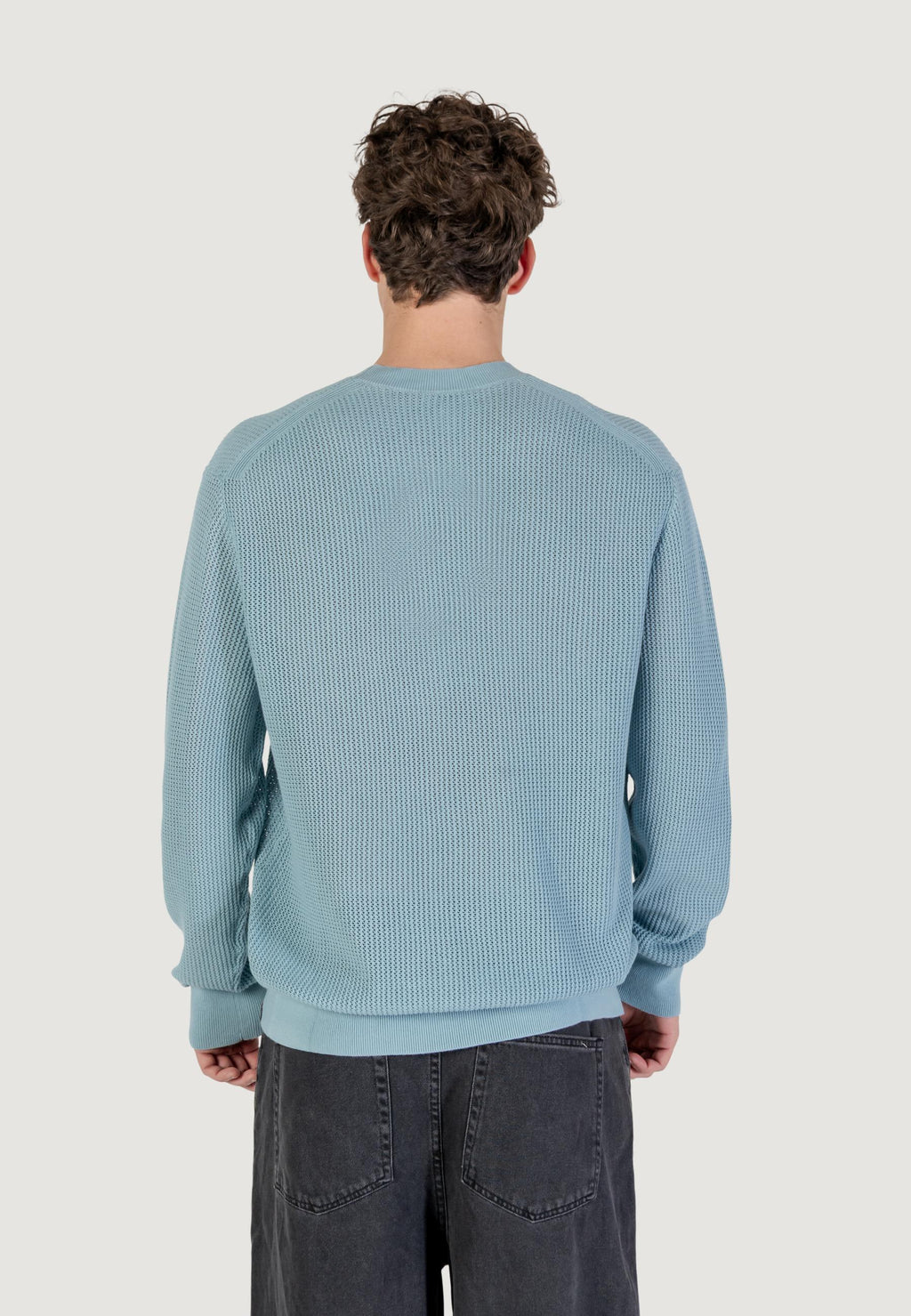 Pullover Calvin Klein Jeans LS COTTON MESH CREW