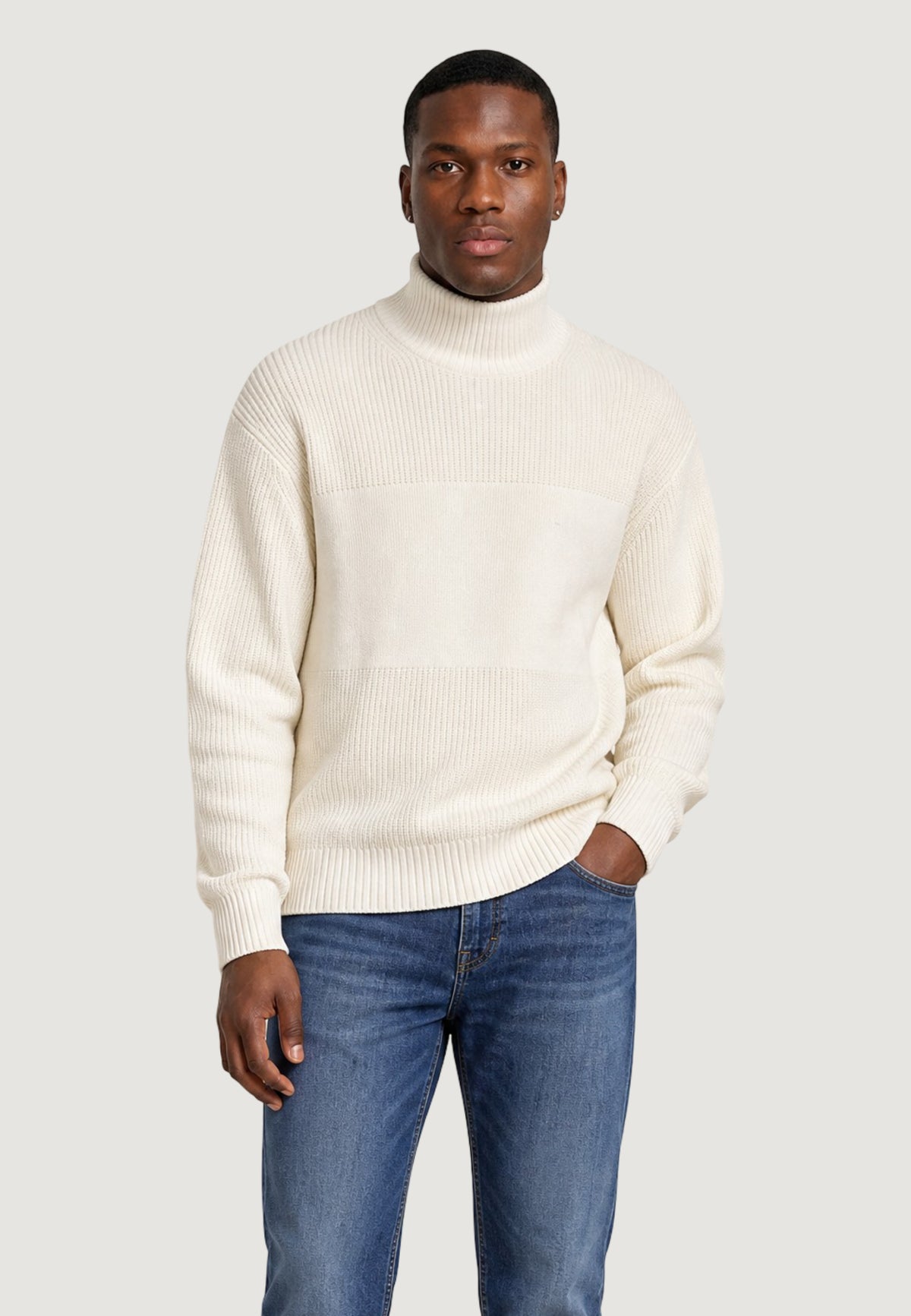 Maglione Calvin Klein Jeans MIXED STITCH HIGH