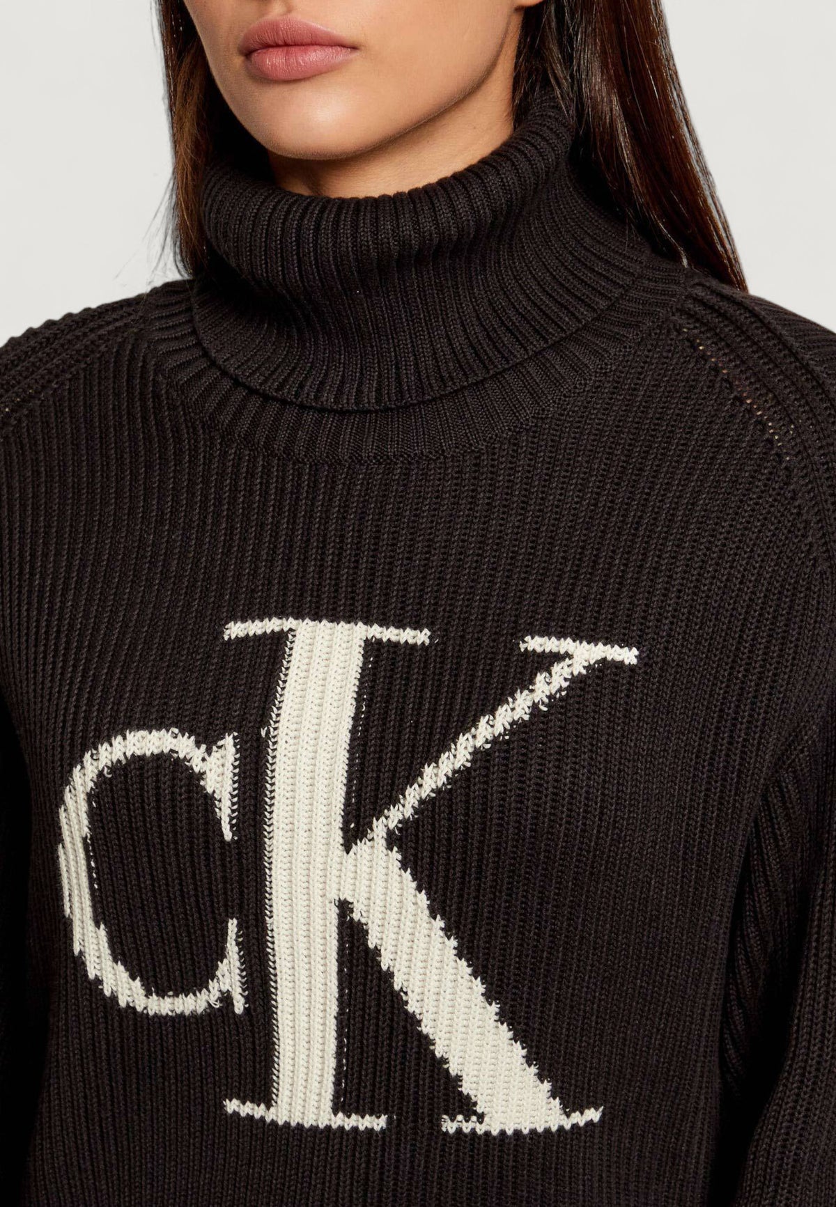 Maglione Calvin Klein Jeans BLOWN UP CK LOOSE SWEATER CONTRA
