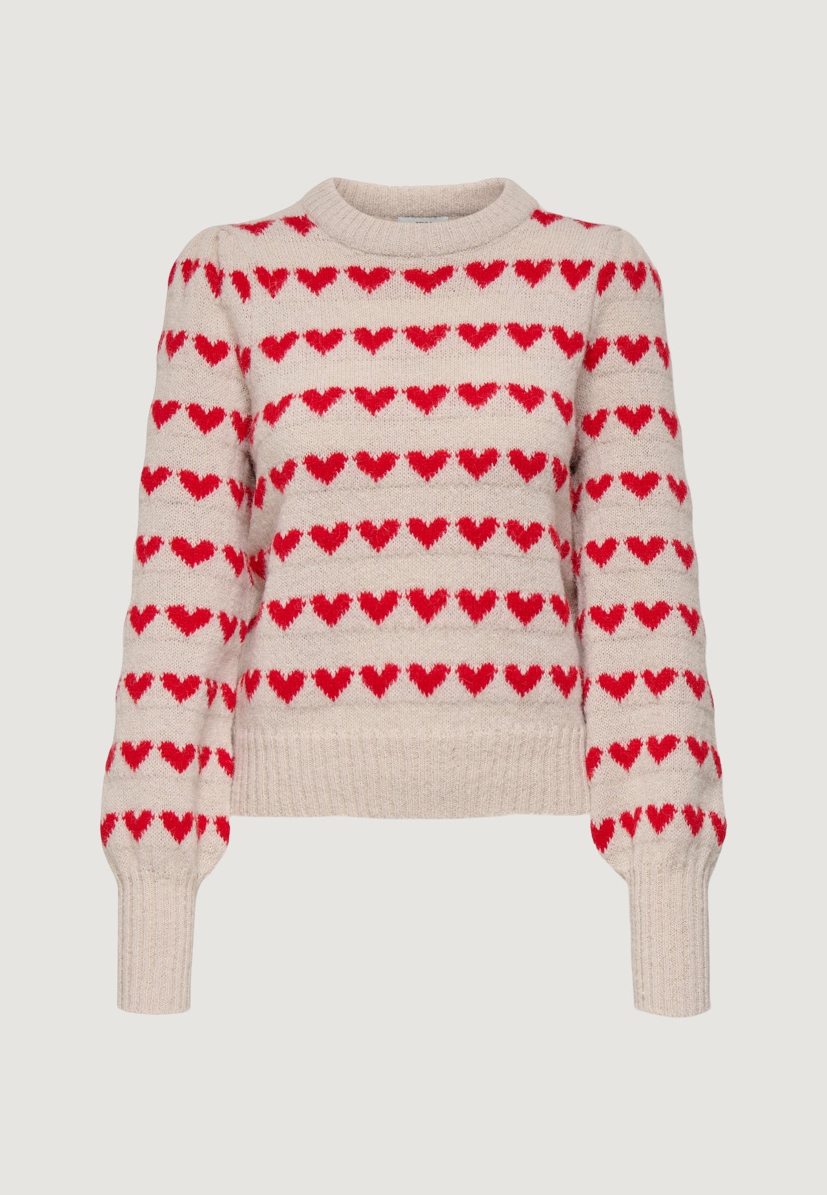 Maglione Jacqueline de Yong JDYSIGRID LIFE L/S ONECK PUFFDOT PUL KNT