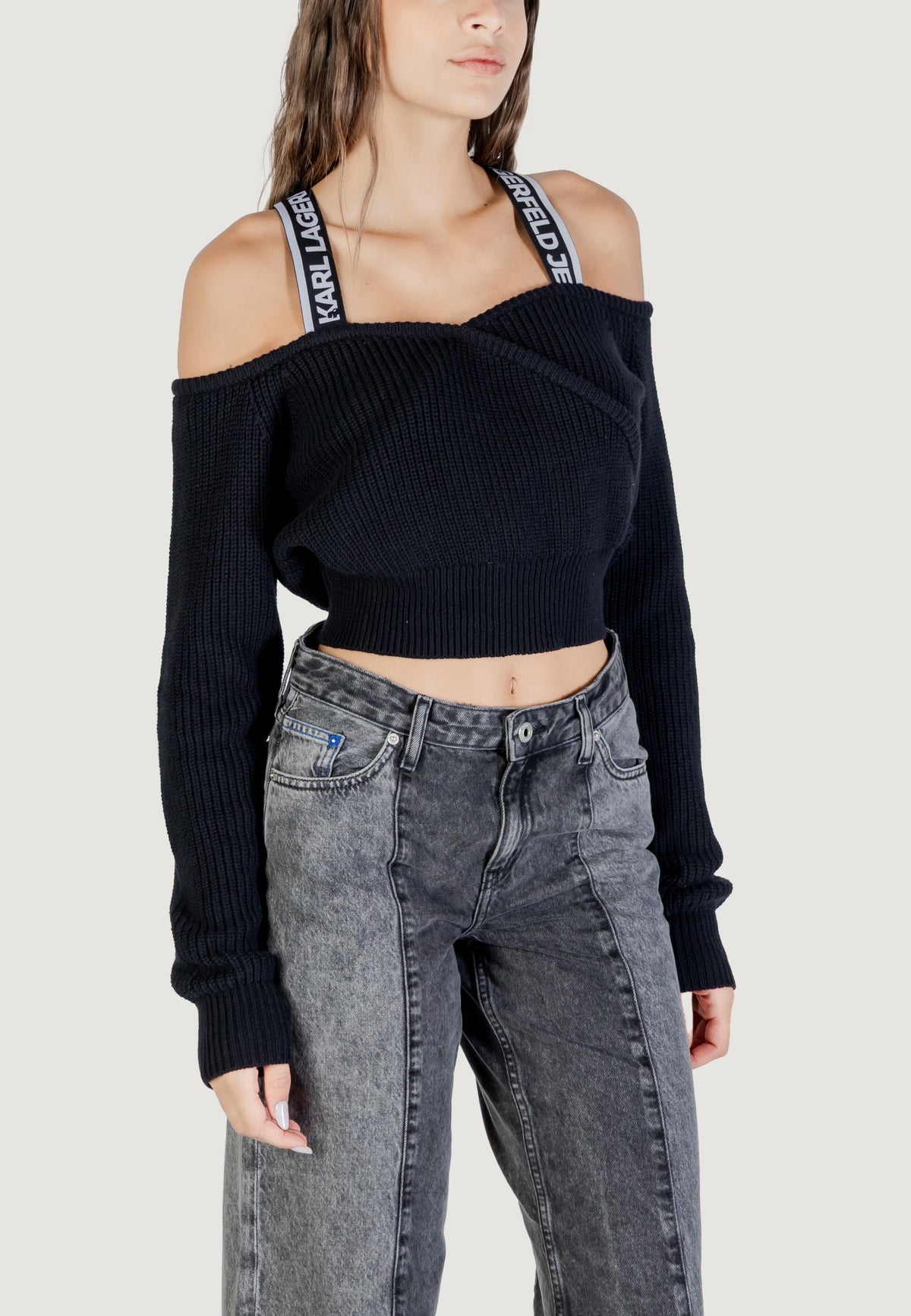 Maglione Karl Lagerfeld Jeans KLJ CUT-OUT SWEATER