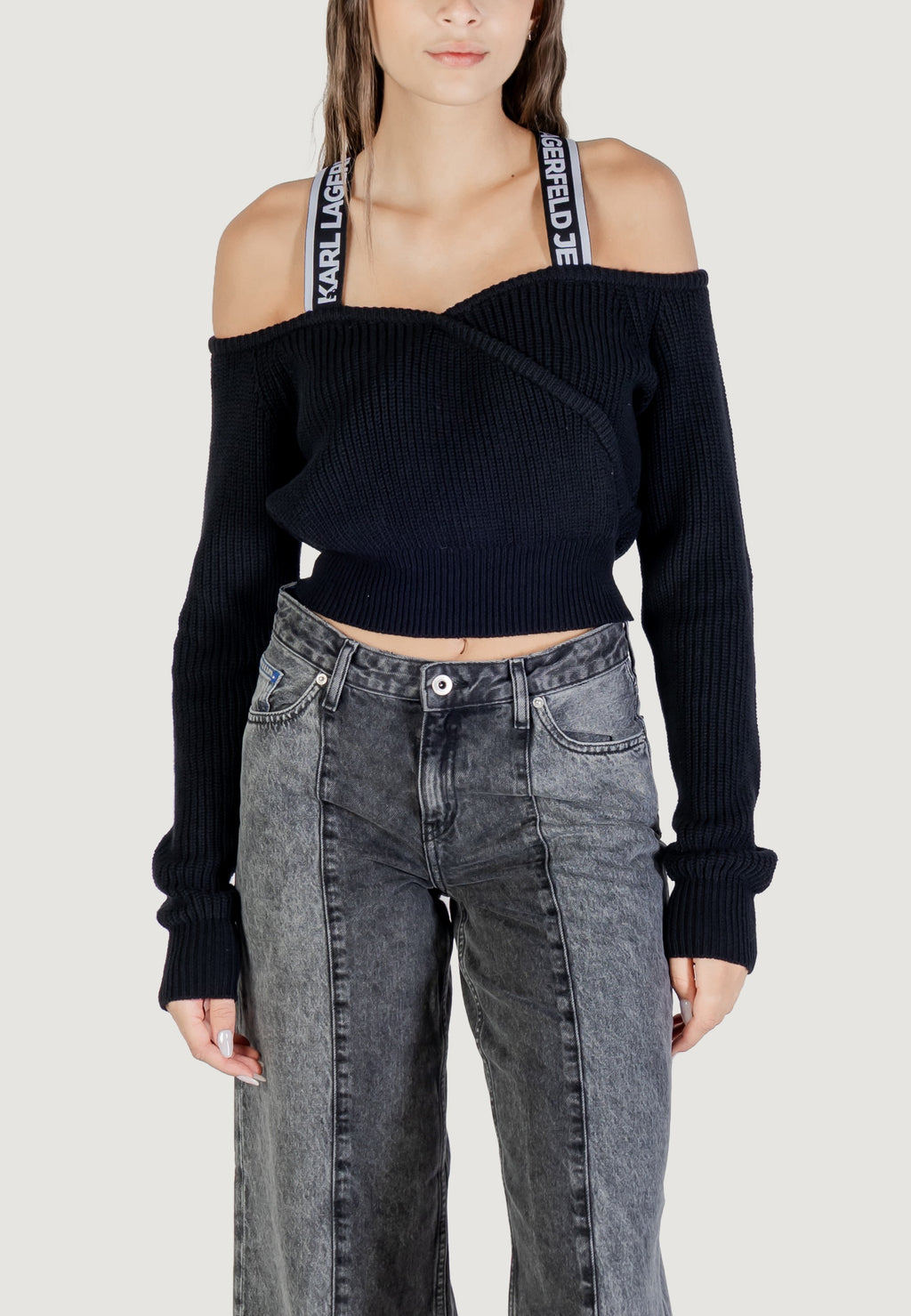Pullover Karl Lagerfeld Jeans KLJ CUT-OUT SWEATER