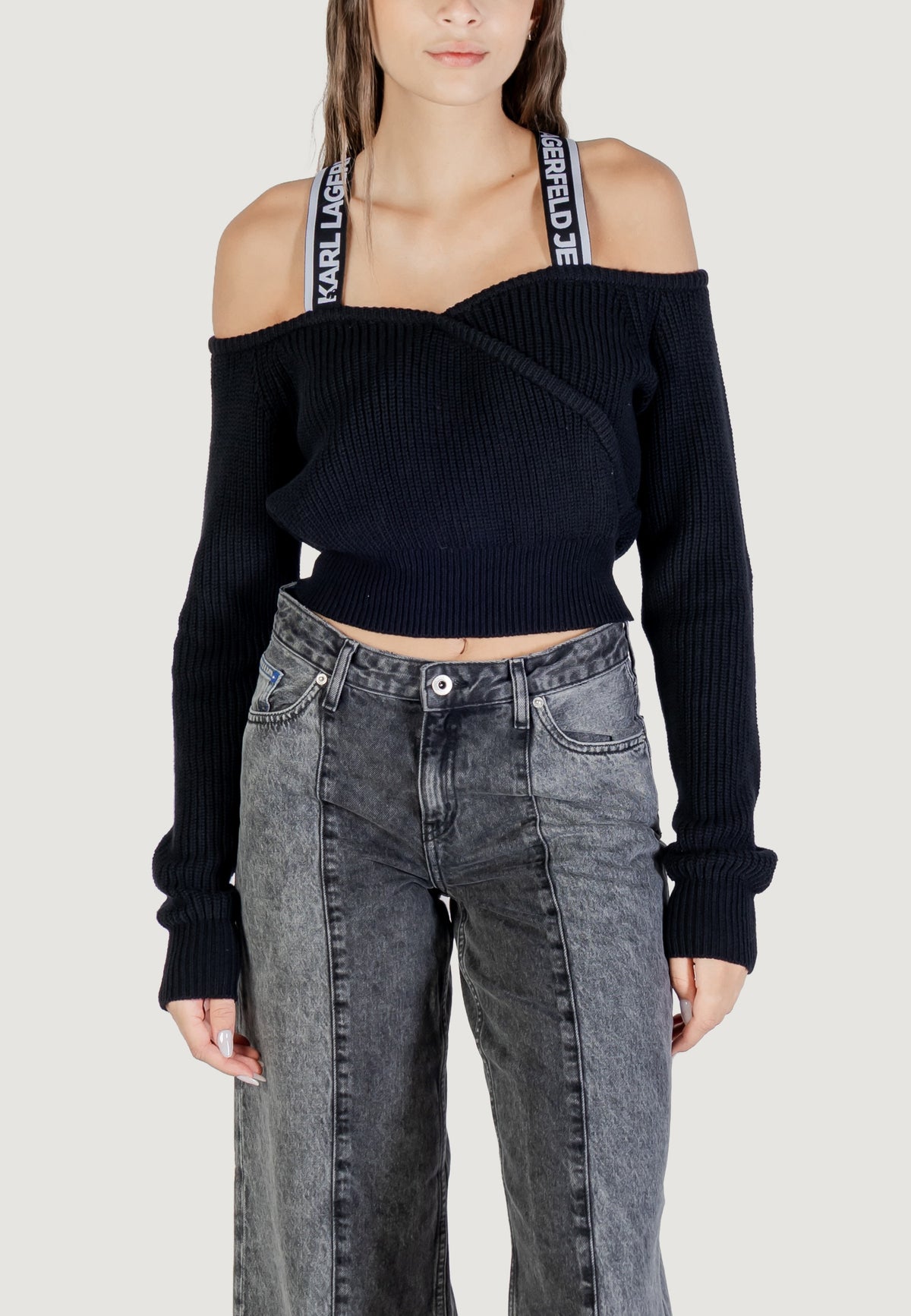 Pullover Karl Lagerfeld Jeans KLJ CUT-OUT SWEATER
