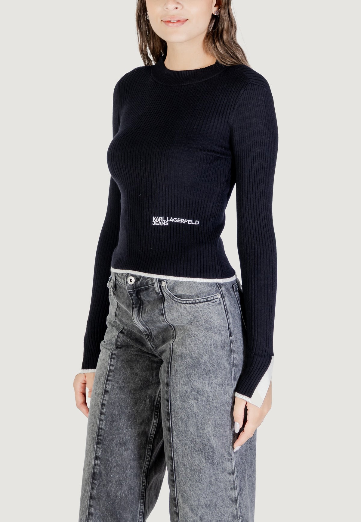 Maglione Karl Lagerfeld Jeans KLJ MOCK NECK SWEATER