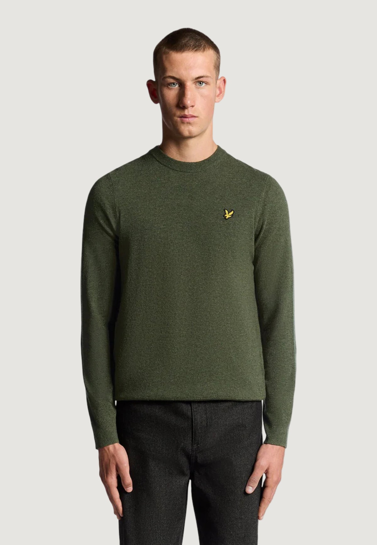 Maglione Lyle & Scott Lambswool Blend Crew Neck Jump