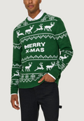 Pullover Only & Sons ONSXMAS REG 5 ALLOVER CREW KNIT