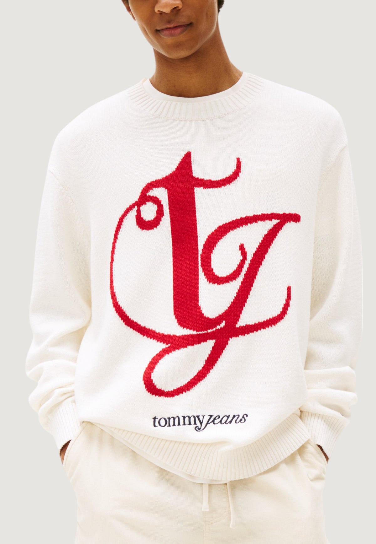 Pullover Tommy Hilfiger Jeans TJM REG MONOGRAM CNE