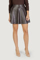 Minigonna Only Onluna Faux Leather Flared Skirt Otw