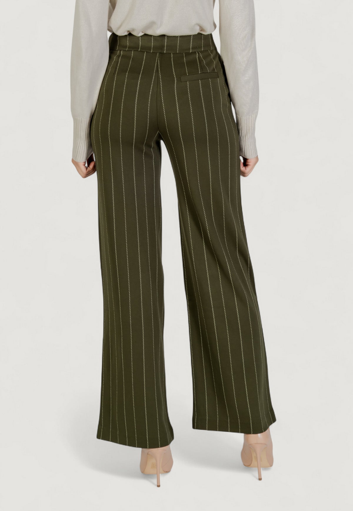 High waist trousers Ichi IHRUTI WIDE PA18