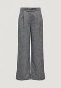 Pantaloni a palazzo Only Onlbekka Life Hw Wide Wool Look Pant Tlr