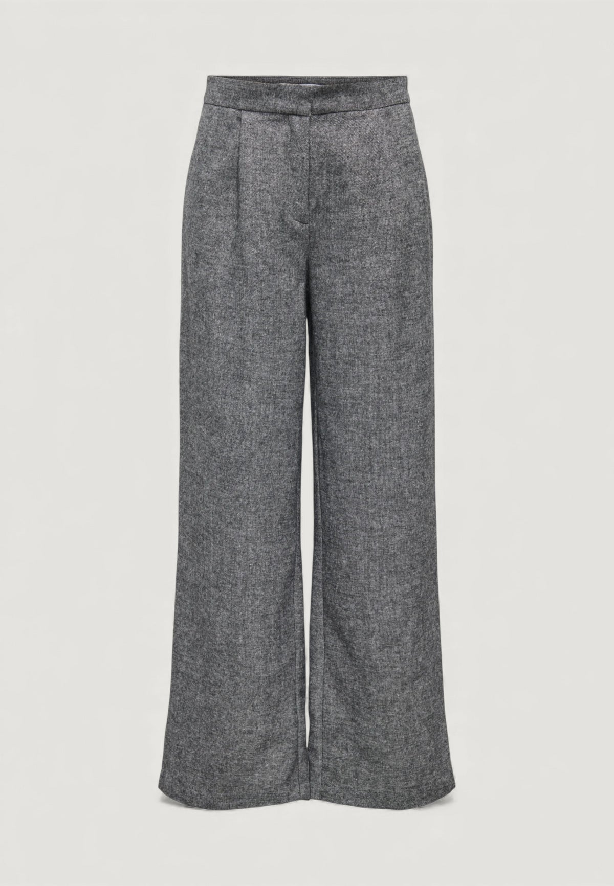 Pantaloni a palazzo Only Onlbekka Life Hw Wide Wool Look Pant Tlr