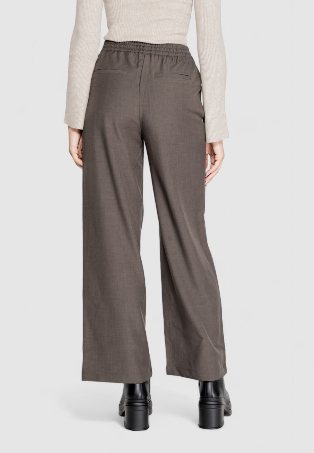 Pantaloni a palazzo Only ONLGINNY HW WIDE PULL UP PANT OY PNT