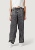 Pantaloni a palazzo Only ONLKENYA LIFE ACID WASH PANTS CC OTW