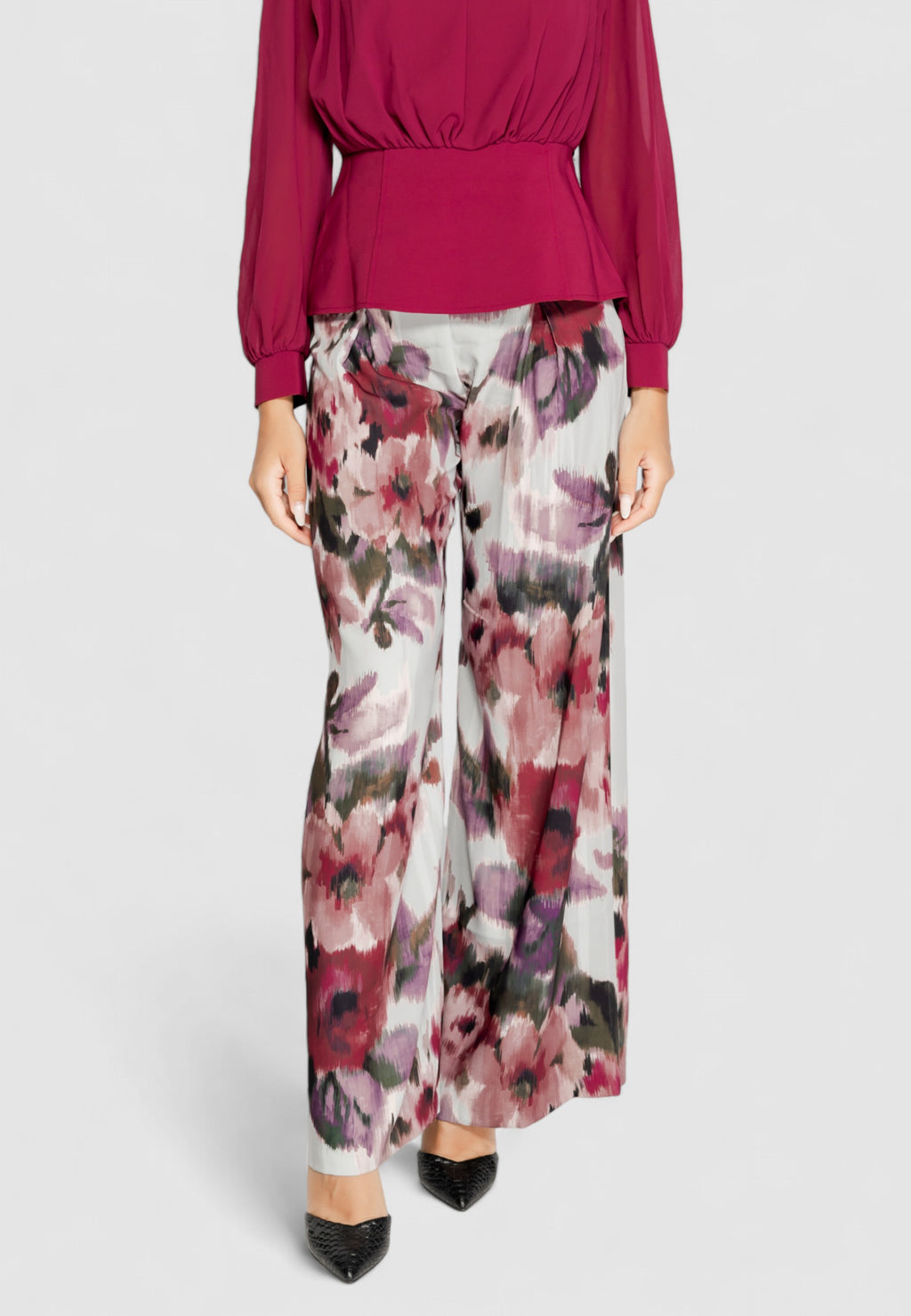 Pantaloni a palazzo Rinascimento CFC0119839003