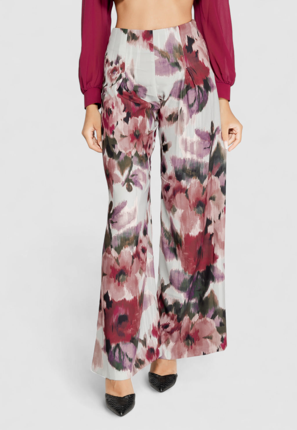 Pantaloni a palazzo Rinascimento CFC0119839003