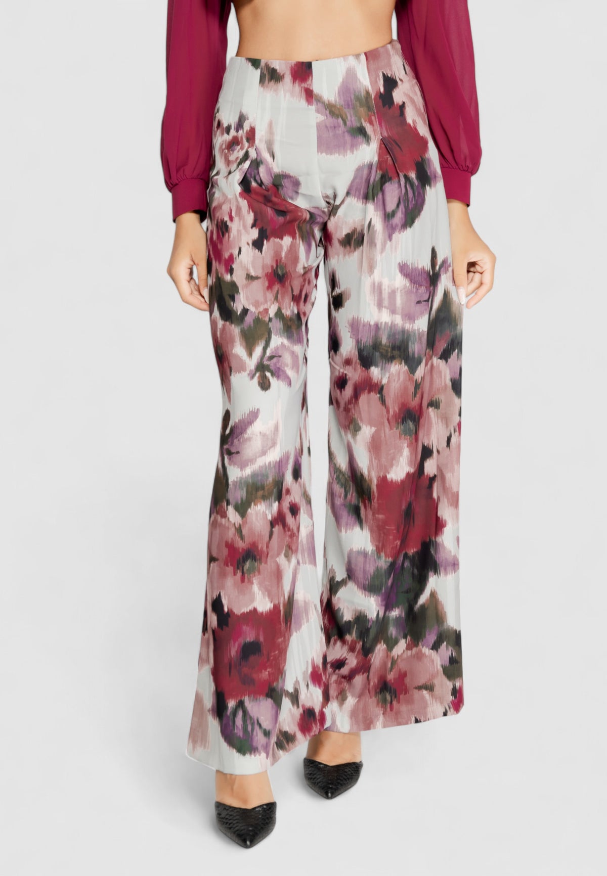 Pantaloni a palazzo Rinascimento CFC0119839003