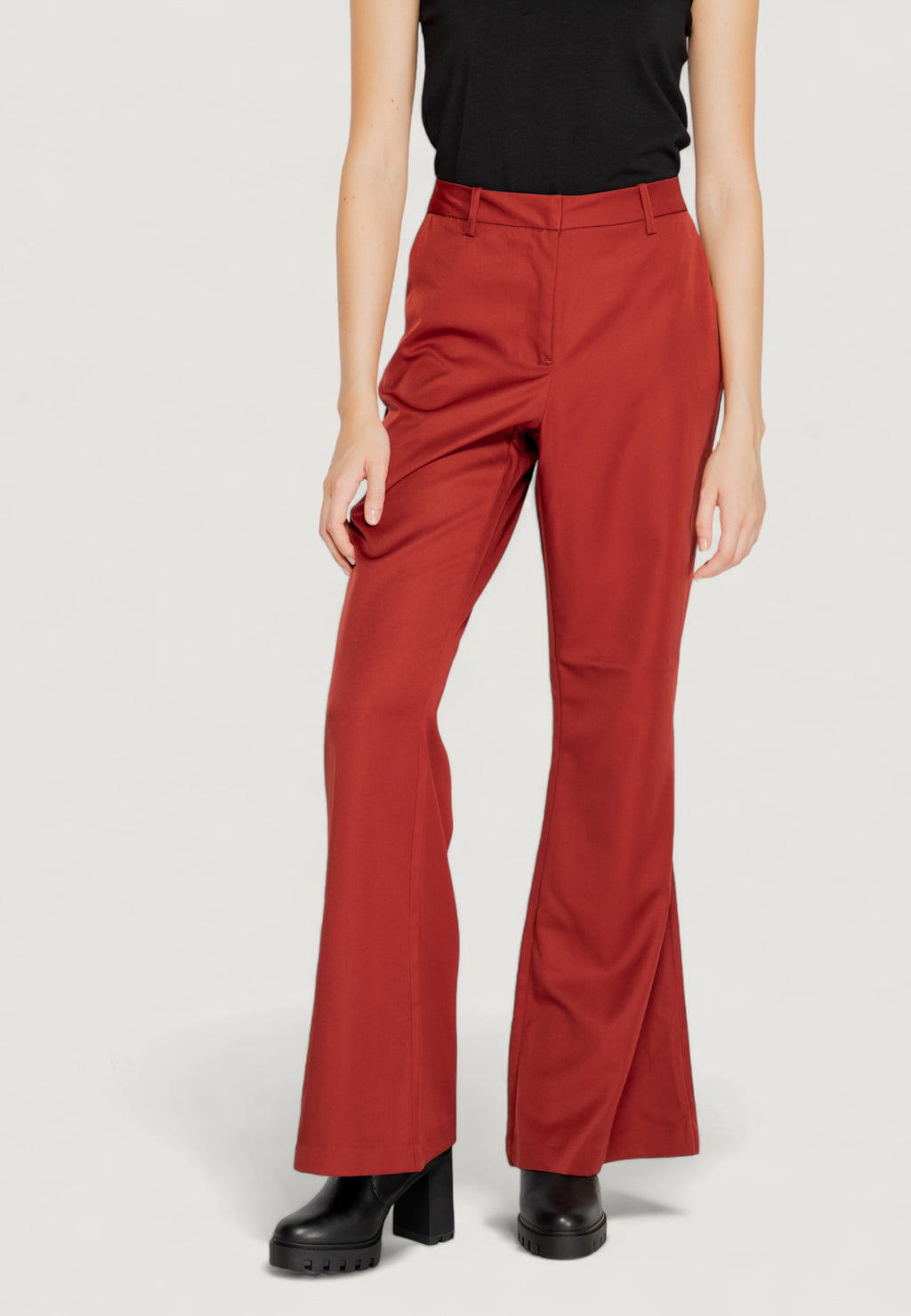 High waist trousers Vero Moda VMTARA MW FLARED PANT BOO