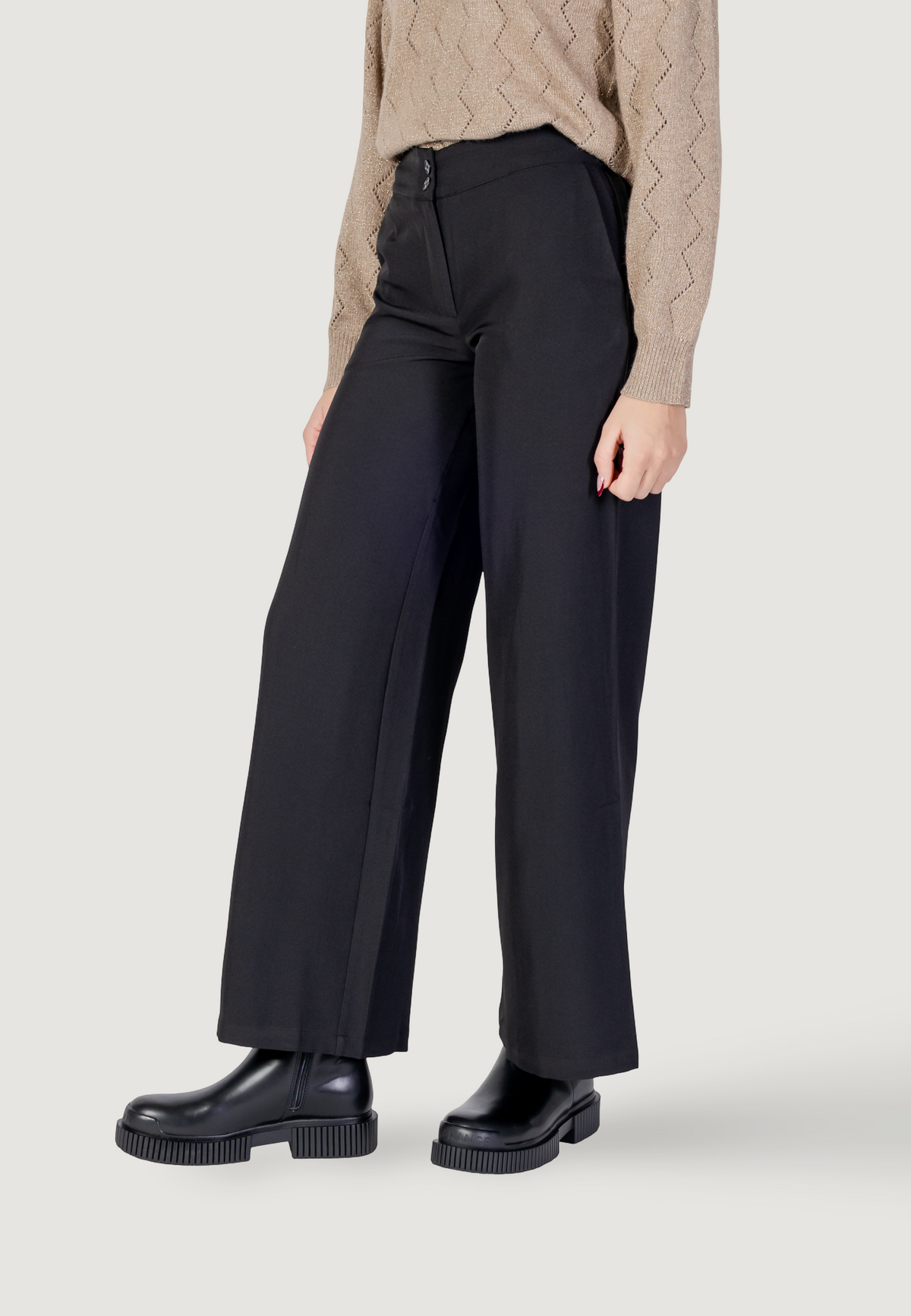 Bootcut trousers Jacqueline de Yong Jdydora Hw Wide Pant Tlr
