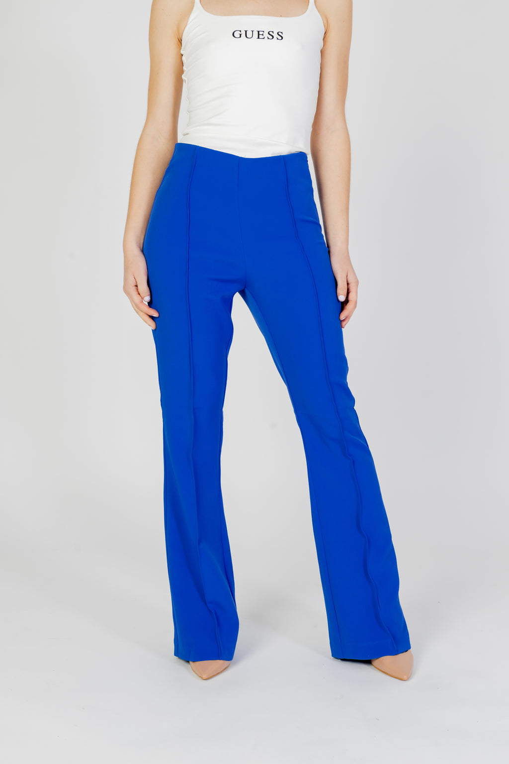 Pantaloni bootcut Only Onlastrid Life Hw Fla Pin Cc Tlr Rp