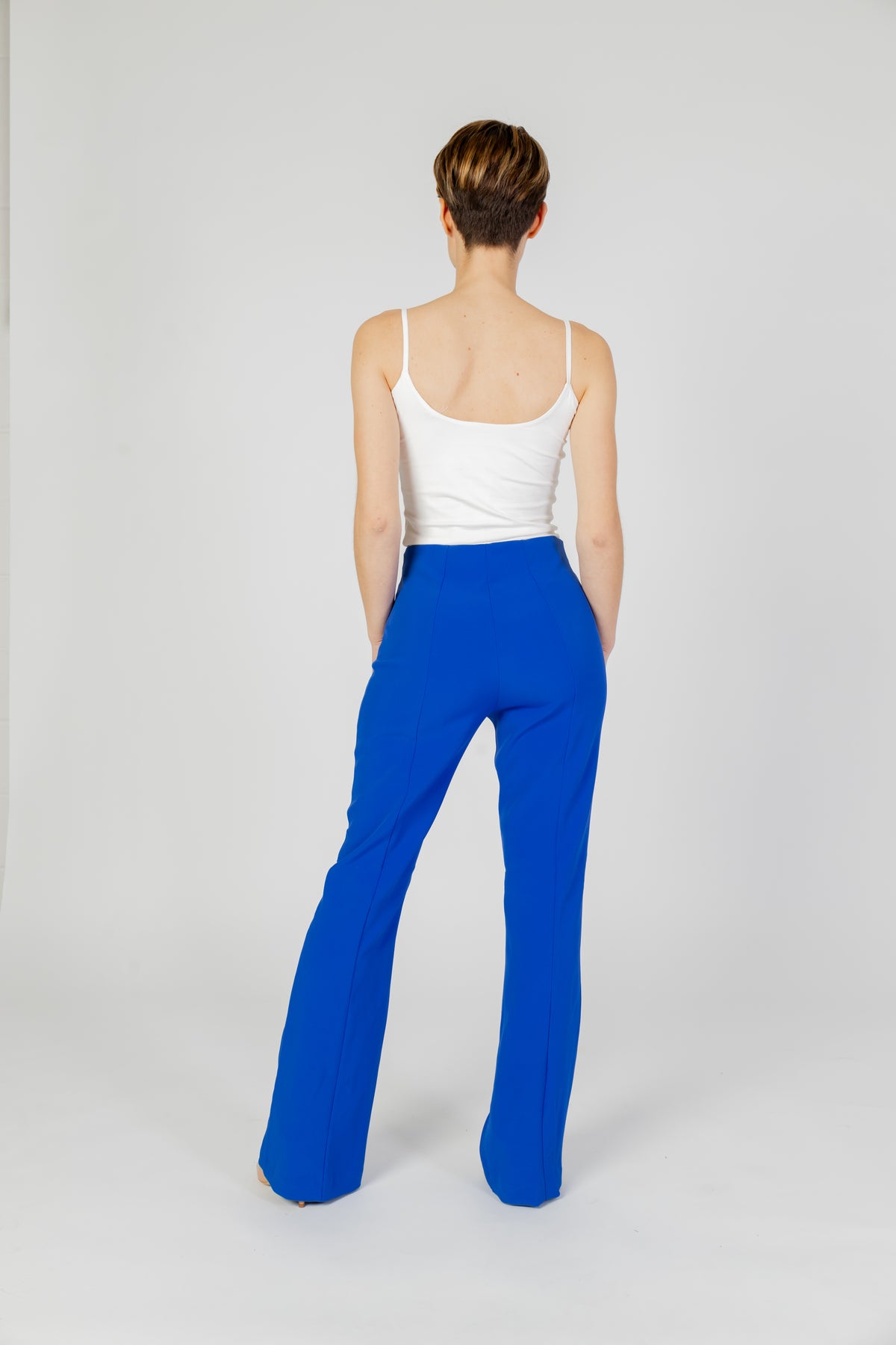 Pantaloni bootcut Only Onlastrid Life Hw Fla Pin Cc Tlr Rp