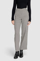 Bootcut trousers Only ONLLETTIE MW STR CHECK PANT TLR