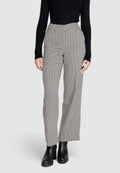Bootcut trousers Only ONLLETTIE MW STR CHECK PANT TLR