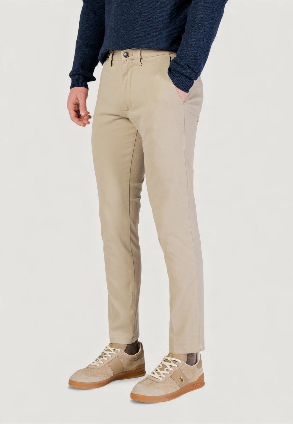 Skinny trousers Borghese Chino - Slim Fit