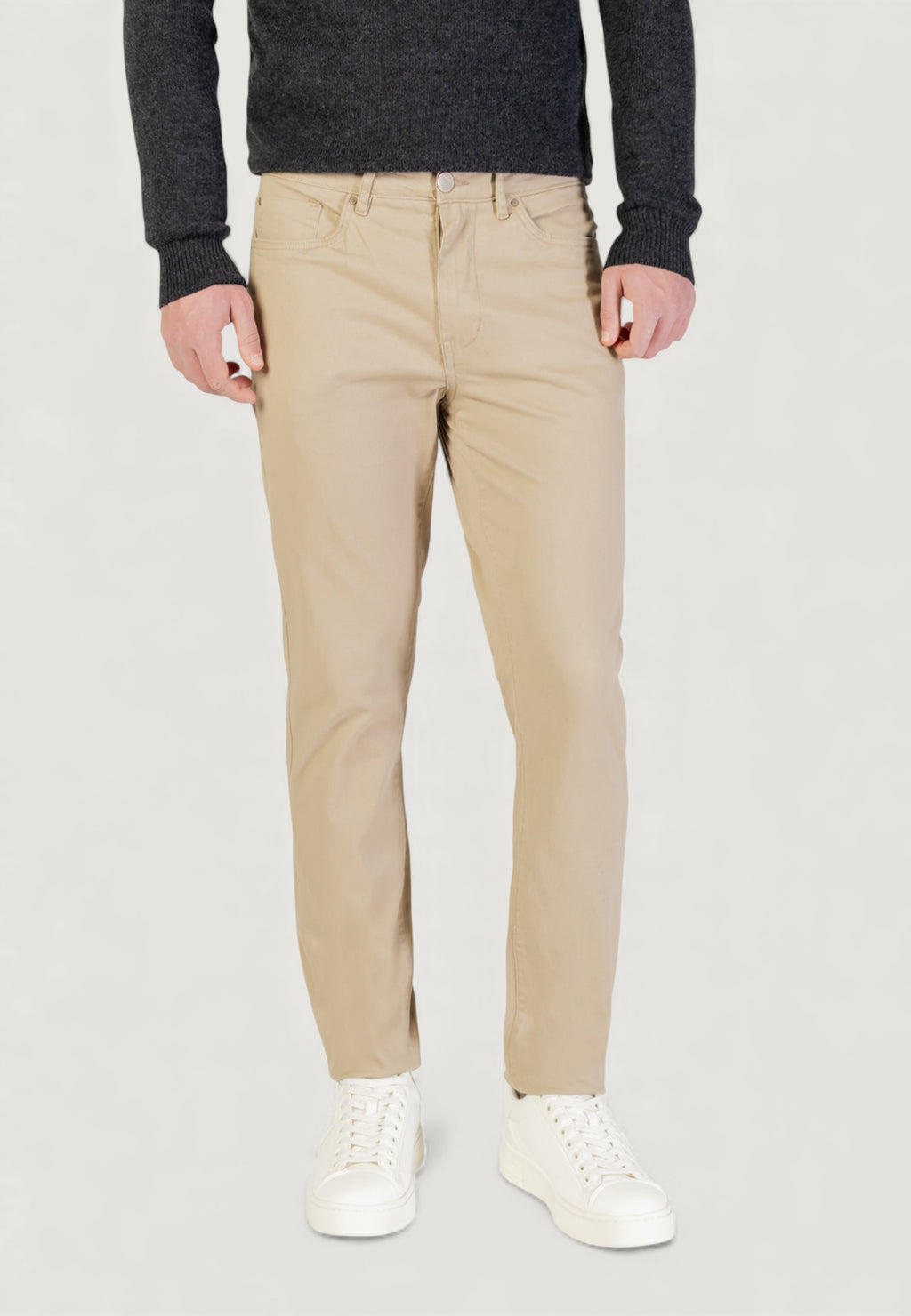 Pantaloni slim Borghese Cinque Tasche - Pantaloni sportivi