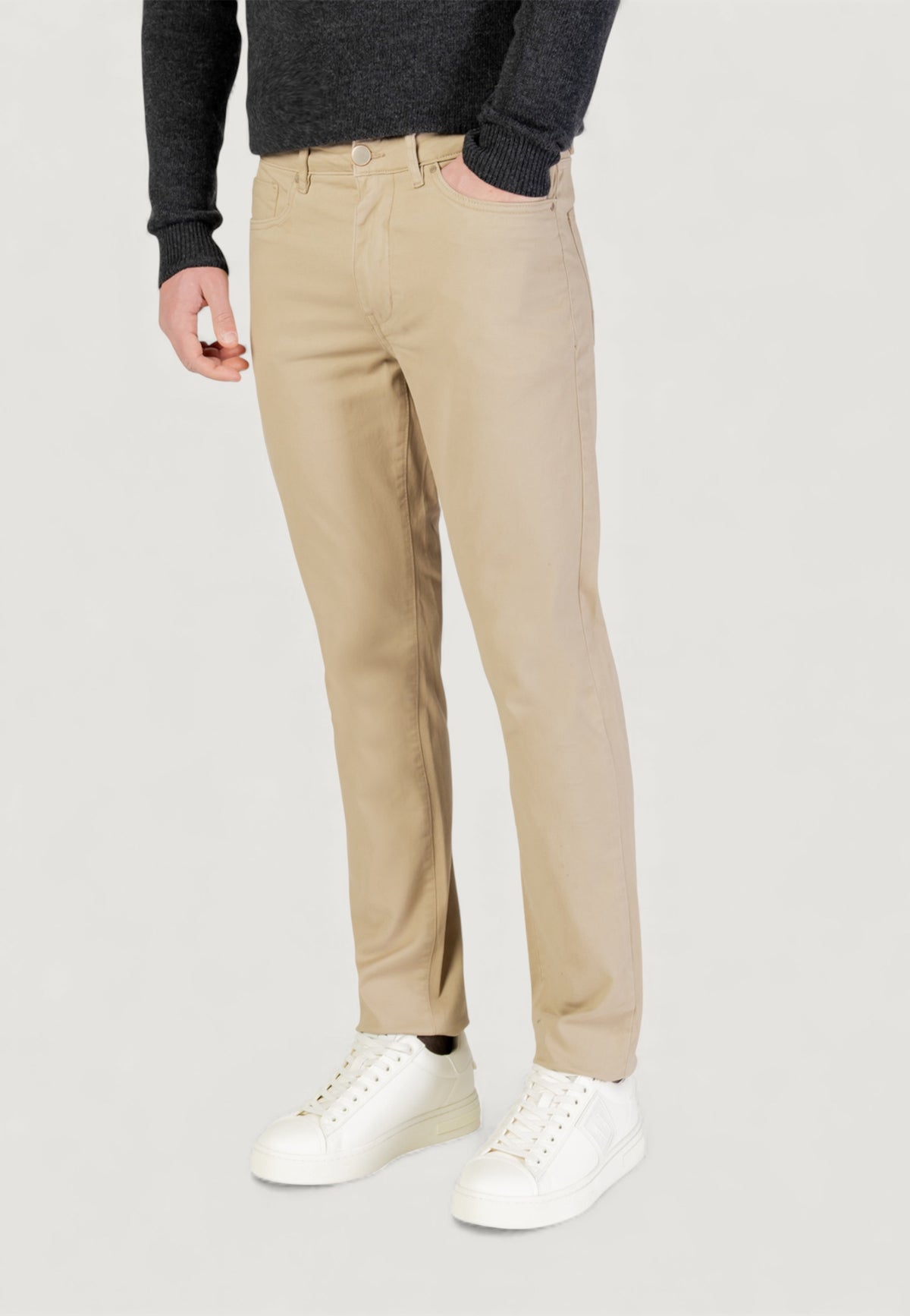 Pantaloni slim Borghese Cinque Tasche - Pantaloni sportivi