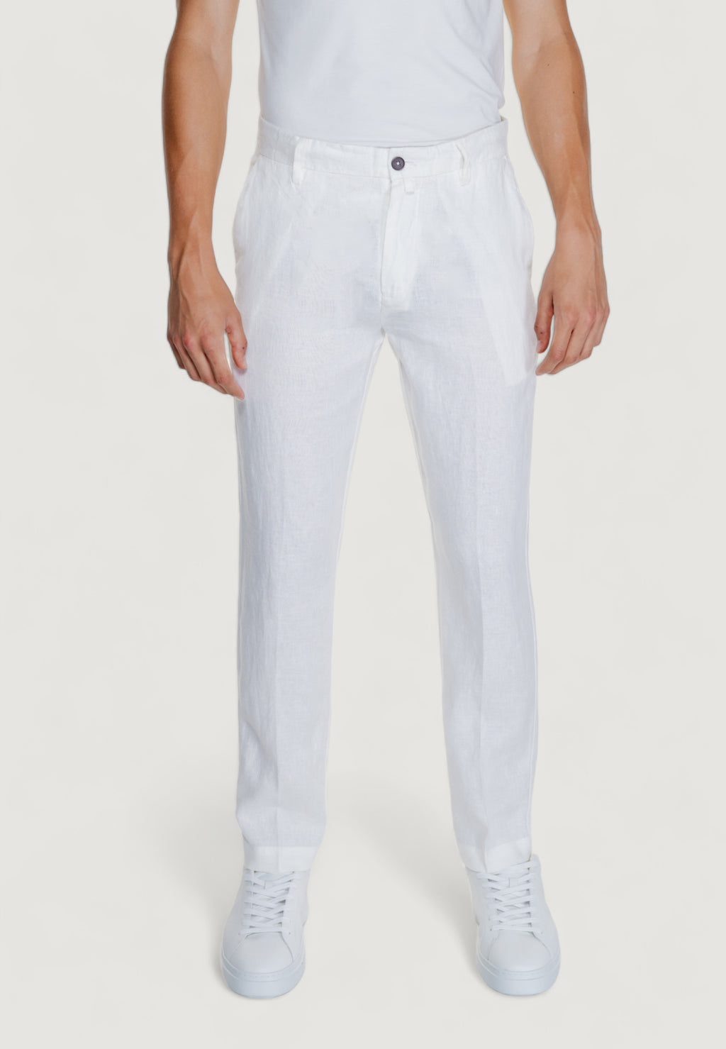 Trousers Borghese TIVOLI - LINO