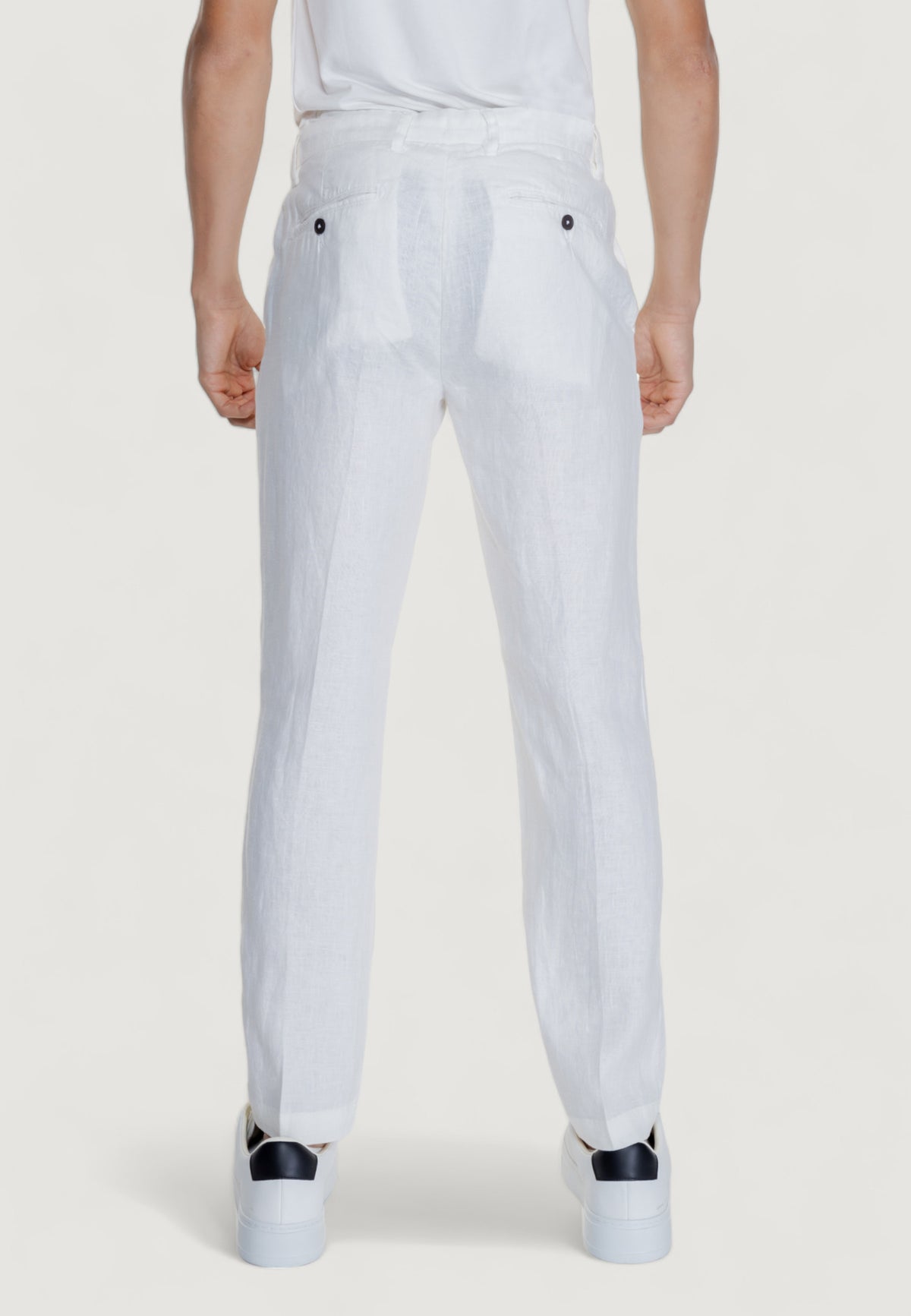 Trousers Borghese TIVOLI - LINO