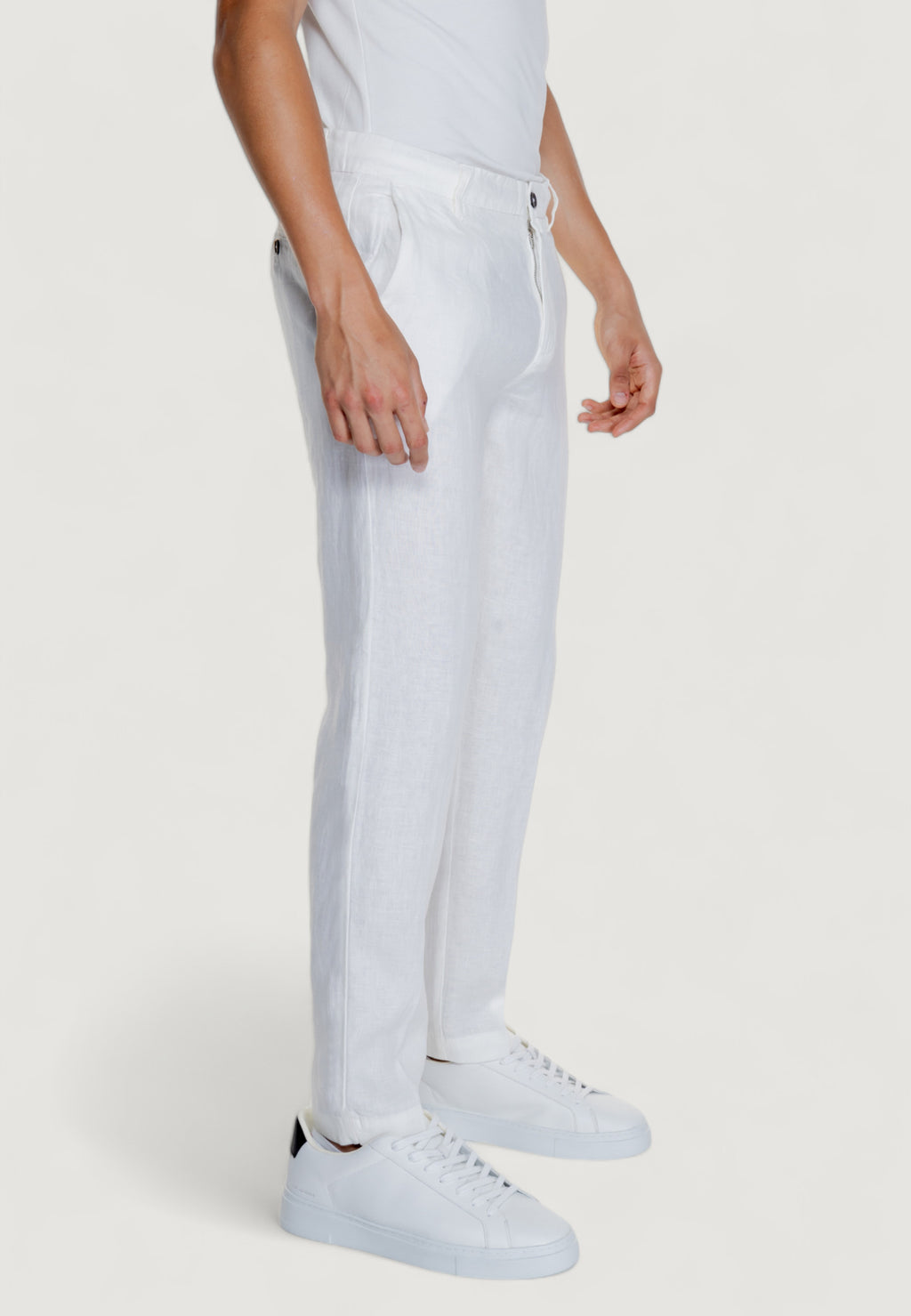 Trousers Borghese TIVOLI - LINO
