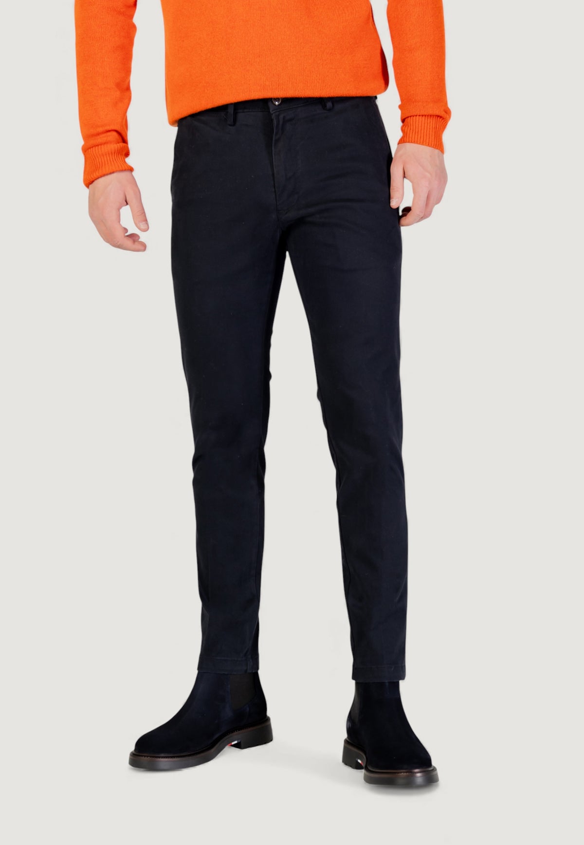 Pantaloni slim Borghese Chino - Slim Fit