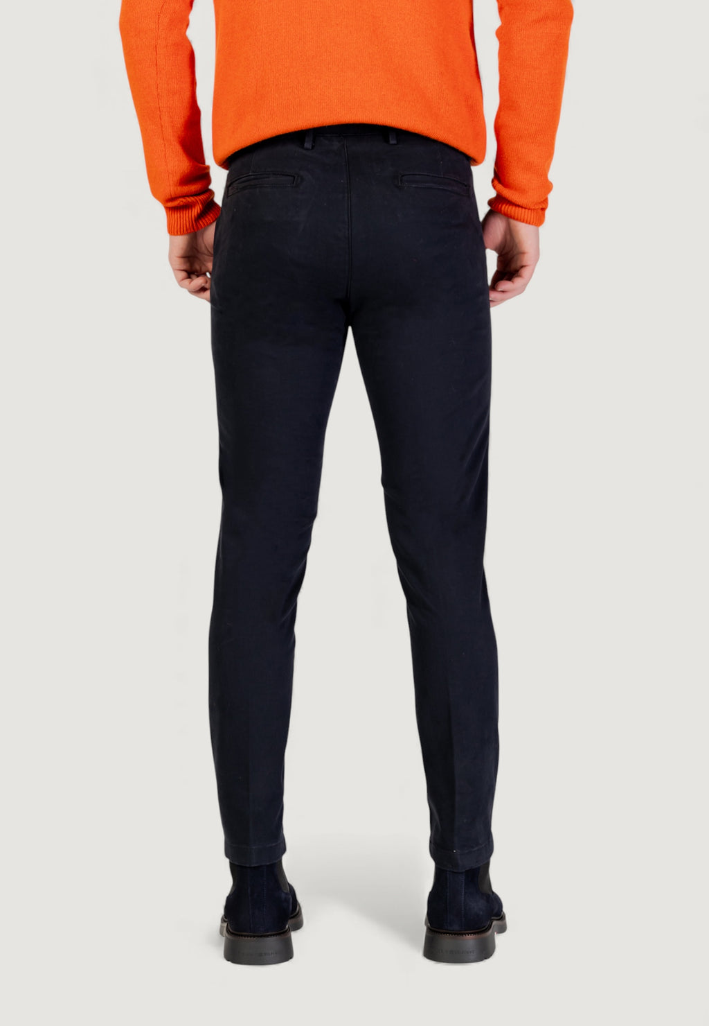 Pantaloni slim Borghese Chino - Slim Fit