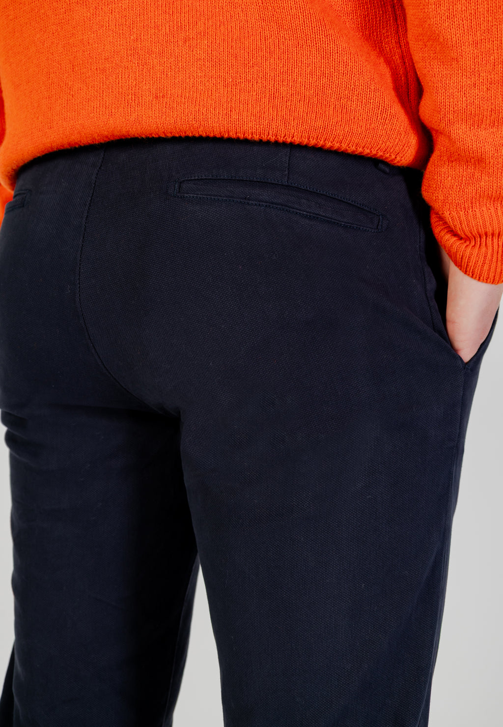 Pantaloni slim Borghese Chino - Pantaloni eleganti